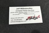 Compact tractor service