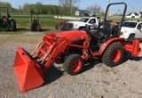 Kubota B2601 4WD loader mower tiller