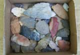 Box of Indian arrowheads (OBO)
