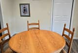 4 foot round kitchen table