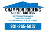 Hail Or Storm Damage - Champion Roofing