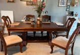Table and chairs and hutch