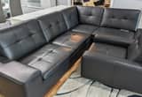W. Schillig Leather Sectional Sofa