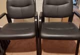 Pair of Padded Chairs