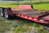 23ft -140000 lb heavy tilt trailer