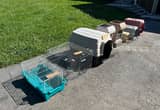 Dog house, Pet crates, carriers, etc.