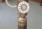 vintage tall stand phone