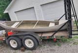 14ft aluminum canoe