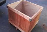 large wooden crate
