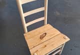 Nice wooden chair with slats