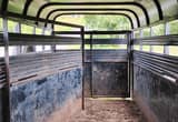 goose neck cattle trailer