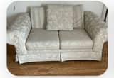 cream love seat