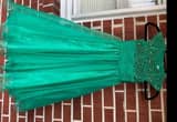 Sherri Hill green pageant dress girl 4