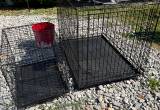 Large and small dog cage