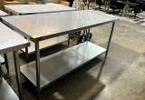 Stainless Steel& Steel Top Workbenches