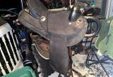 Black newish abeta endurence saddle