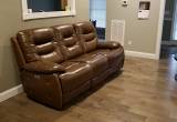 power reclining leather sofa for sale