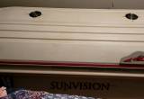 sun vision tanning bed