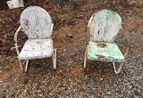Set of Vintage Outdoor Chairs