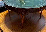 vintage coffee table and 2 end tables