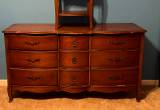 Dresser, Chester Drawers, 2 Night Stands