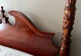 Queen Size Solid CherryWood Rice Bed