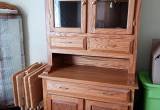 Cabinet and hutch
