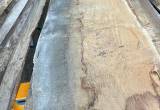 Rough sawn Oak Slabs Lumber