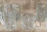 McDonald' s Batman Collection Glass Mugs