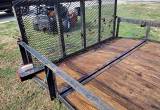 12 foot trailer with gate