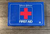 Vintage Johnson & Johnson First Aid Kit