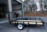 5x8 Mesh Utility Trailer with Ramp Gate
