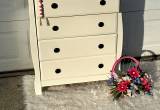 chest of drawers, dresser, baby room