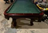 Beringer 3 piece slate pool table