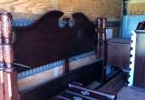 King Size Mahogany 4 pc Bedroom Suit
