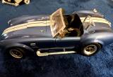 mint 1/18 scale die-cast Shelby cobra