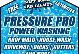 Pressure Pro Power Washing