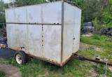 homemade box trailer