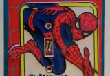 Spiderman Switch Plate vintage 1977