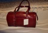 New! Liz Claiborne Red Bag! Tag attached!