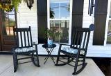 Two Wooden Porch Rockers