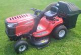 Troy-bilt riding mower with bagger
